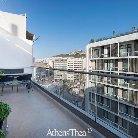 Athensthea Beta Luxury Penthouse In Omonia Apartment