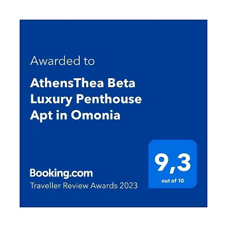 Apartment Athensthea Beta Luxury Penthouse In Omonia